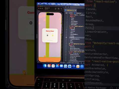 Built Flappy Bird from Scratch in React Native 🐦✨